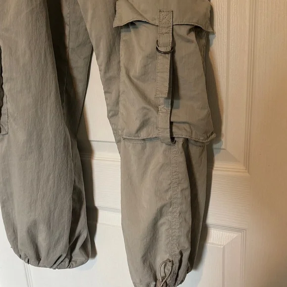 Women’s C&C California Cargo Pants - Light Gray Size XL - Picture 9 of 13